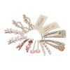 14 PCS Simulation Pearls Hair Clip Elegant Smooth Simulation Pearl Barrettes for Women view 4