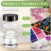 140 Pack 10ml Glass Jars with Lids Small Lip Balm Containers 10ml Sample Jars Travel Size Containers for Lip Balm Cream Lotion Makeup Cosmetic Skincare Travelling Retail Store(Clear) view 2