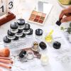 140 Pack 10ml Glass Jars with Lids Small Lip Balm Containers 10ml Sample Jars Travel Size Containers for Lip Balm Cream Lotion Makeup Cosmetic Skincare Travelling Retail Store(Clear) view 4