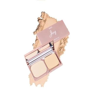 CosmeticsxMTI N'Joy Ultra FIix Foundation Cake Collagen, Ceramide Base Powder, Oil Cut Powder with SPF35 (LI Light, 11g)