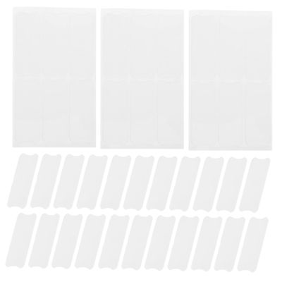 Gogogmee 60pcs Silicone Gel Ear Patches for Ear Correction Transparent Design for Discreet Use Comfortable Safe for Photos
