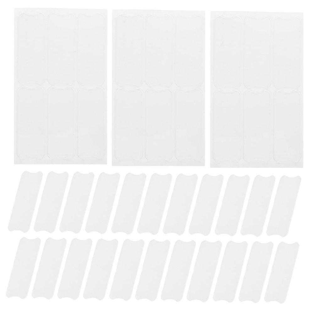 Gogogmee 60pcs Silicone Gel Ear Patches for Ear Correction Transparent Design for Discreet Use Comfortable Safe for Photos