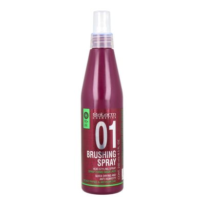 SALERM - Brushing Spray - Pro Line - 250 ml - Thermo-Modeling Spray - Heat Protector for Hair - Helps Speed Up Drying - Anti-Humidity Spray - Hydrates and Protects - Anti-Frizz Hair