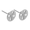 Beatifufu 2pcs Hollow Bearing Sanding Disc Bits for Electric Foot File Metal Drill Bits for Dead Skin and Removal for Pedicure and Foot Care Tools view 1