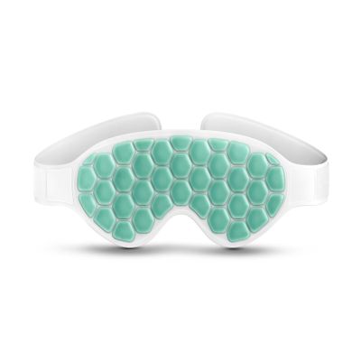 Eye Basics Cooling Eye Compress Mask, Reusable Gel Eye Mask for Relieving Eye Discomfort Due to Migraines, Puffy Eyes, Dark Circles, Headaches, and Tired Eyes, Hot or Cold, Unisex