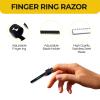 Hair dressing thinning razor view 2