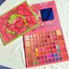 Rosita fresita pallete 74 Shade Pressed Pigment Palette, Professional Makeup Set with Shimmer and Matte Eyeshadows, Blush and Highlighters view 2