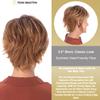 Toni Brattin Impressive Wig - Short Styled Classic & Fashionable Look - Heat-Friendly Synthetic Fiber Looks & Feels like Natural, Healthy Hair - Adjustable & Comfortable (Light Brown, Regular) view 2