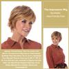 Toni Brattin Impressive Wig - Short Styled Classic & Fashionable Look - Heat-Friendly Synthetic Fiber Looks & Feels like Natural, Healthy Hair - Adjustable & Comfortable (Light Brown, Regular) view 3
