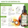100% Pure Batana Oil  Organic Hair Growth Treatment for Damaged Hair, Eyebrows & Beard view 3