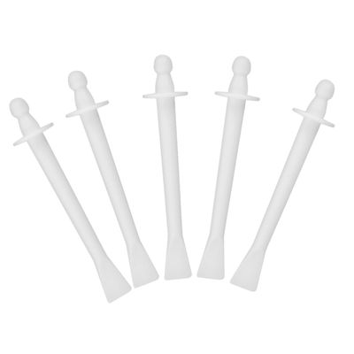 HOUDERCO 10pcs Disposable Plastic Nose Hair Wax Stick for Hair Removal Multifunctional Wand for Adults Safe and Lightweight for Eyebrow and Nose Area Grooming