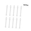 HOUDERCO 10pcs Disposable Plastic Nose Hair Wax Stick for Hair Removal Multifunctional Wand for Adults Safe and Lightweight for Eyebrow and Nose Area Grooming view 4