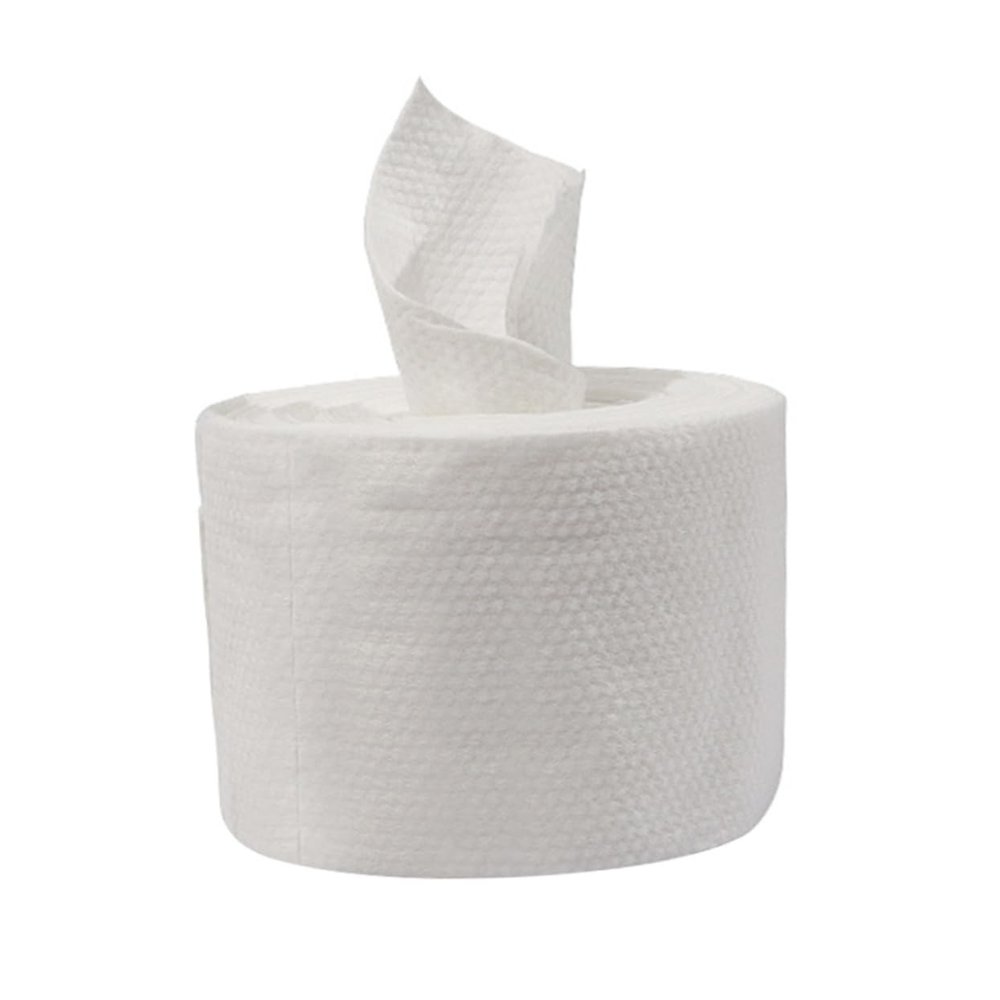 ARTSEWPLY Thickened Pearl Stripe Face Cloth 1 Roll Disposable Face Towel Travel Home