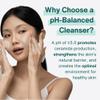 MANIA HOLIC pH Balanced Hydrating Facial Gel Cleanser for Dry and Sensitive Skin, pH Balance 5.0, Purifying Pore Care, Oil Control, Korean Skincare, 6.76 fl oz view 3