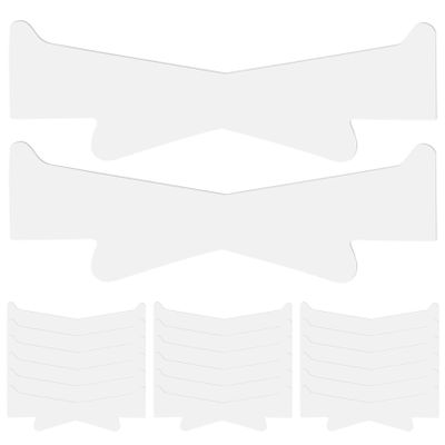 Jorzer Neck Lift Tape 20Pcs Elastic Neck Strips Self-adhesive Neck Tape Sweatproof Reusable Wrinkle Removing Neck Tightening Tape, Semitransparent Neck Tape, Neck Lift Tape, Neck Strips.