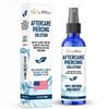 BodyJ4You Piercing Aftercare Spray w 10PC Piercing Needles 20G - Saline Cleaning Solution Nose Belly Ear Piercing Cleaner - Wound Wash Keloid Treatment Piercing Bump Removal view 3