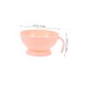 ARTSEWPLY 1set Diy Facial Mask Bowl Set Measuring Cup and Spoon Pink Silicone Tools for Skincare and Beauty Treatments view 2