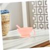 ARTSEWPLY 1set Diy Facial Mask Bowl Set Measuring Cup and Spoon Pink Silicone Tools for Skincare and Beauty Treatments view 4