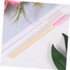 ARTSEWPLY 20pcs Eco-friendly Bamboo Eyebrow Brush Disposable Makeup Brushes Lash Curlers Combs for Brow Makeup Supplies view 3