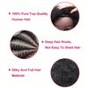 African Braiding Mannequin Head with 100% Human Hair, Cosmetology Mannequin Head with 8 Inch Afro Kinkys Curly Hair Training Manikin Doll Heads for Practice Braiding view 4