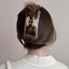 XHCOHWWU Hair Clip Large Claw Clips - Metal Hair Clips for Women - Big Claw Clips for Thick Hair - Strong Hold Gold Hair Claw Clips for Women Girls Hairpin(FJ3947) view 4