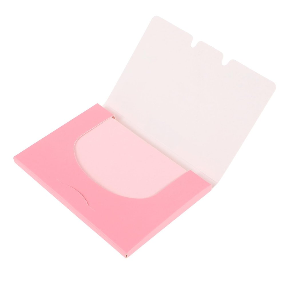 NOLITOY 100pcs Facial Oil Absorbing Natural Fiber Makeup Remover Pads for Oily Skin