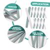 NOLITOY 20pcs Nail Files for Toe Nails Manicure Buffer Shine Kit Long Shaped File Buffer view 2