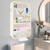 4-tier Wall Mounted Storage Rack, Cosmetic Display Cases, Makeup Organizer for Cosmetics,Skincare and Hair Accessories view 3