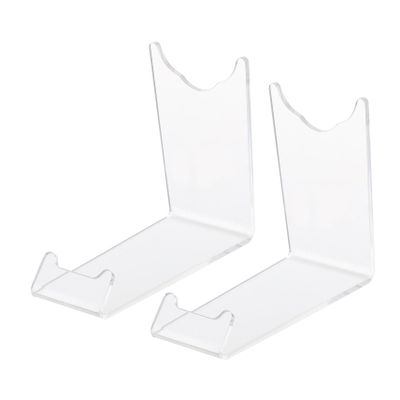 Beatifufu 2pcs Easel Stand Tabletop Storage Hooks for Beard Knife Acrylic Display Stand