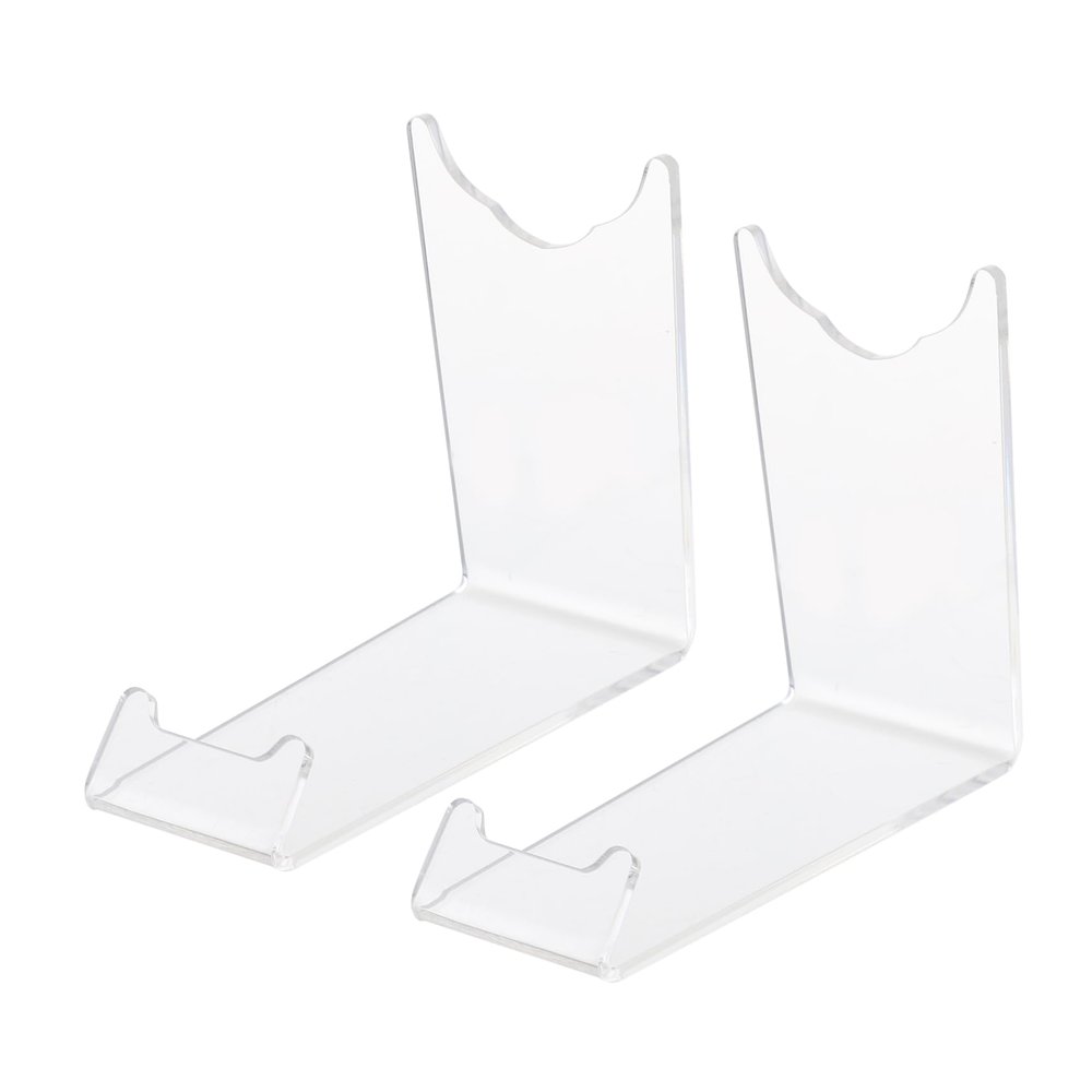 Beatifufu 2pcs Easel Stand Tabletop Storage Hooks for Beard Knife Acrylic Display Stand