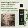 Organic Rosemary Hair Growth Shampoo for Women and Men-Natural Thickening & Strengthening Shampoo with Hydrolyzed Keratin for Thinning Hair & Hair Loss 7.4 fl.oz - 2 Packs view 2