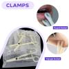 Ear Nose Piercing Kit 31pcs - Usiriy Piercing Needle Kit Piercing Needles Clamps Kit 16G 18G 20G Mixed Hollow Needles with 2 Piercing Clamps Forceps for Ear Nose Navel Nipple Lip Septum Body Piercing view 4