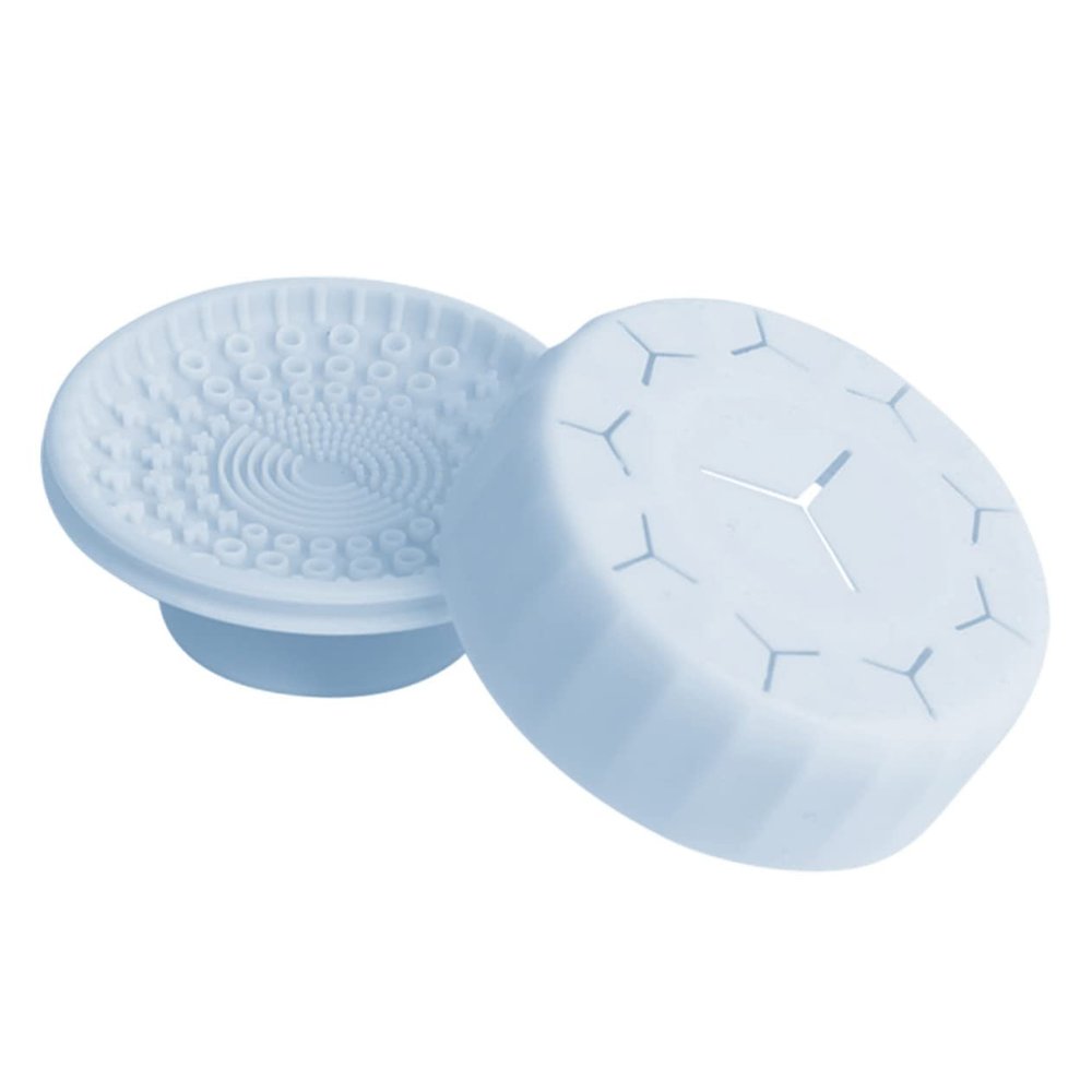 Beatifufu Cosmetic Brush Cleaner Box Dual-use Silicone Makeup Tool for Efficient Cleaning of Brushes Sponges and Makeup Eggs for Home Salon Use