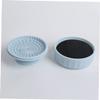 Beatifufu Cosmetic Brush Cleaner Box Dual-use Silicone Makeup Tool for Efficient Cleaning of Brushes Sponges and Makeup Eggs for Home Salon Use view 4