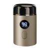 ChuYiElegance Men's Travel Shaver Compact Design Portable Facial Hair Trimmer for Grooming, Gold view 1