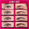 6 IN 1 Lash Lift & Brow Lamination Kit, Brow & Lash Lift Kit with Double Black Brown Color, Curling Perming & Voluminous Lashes Brows with Complete Tools, Salon & Home Use, Gifts for Her view 2