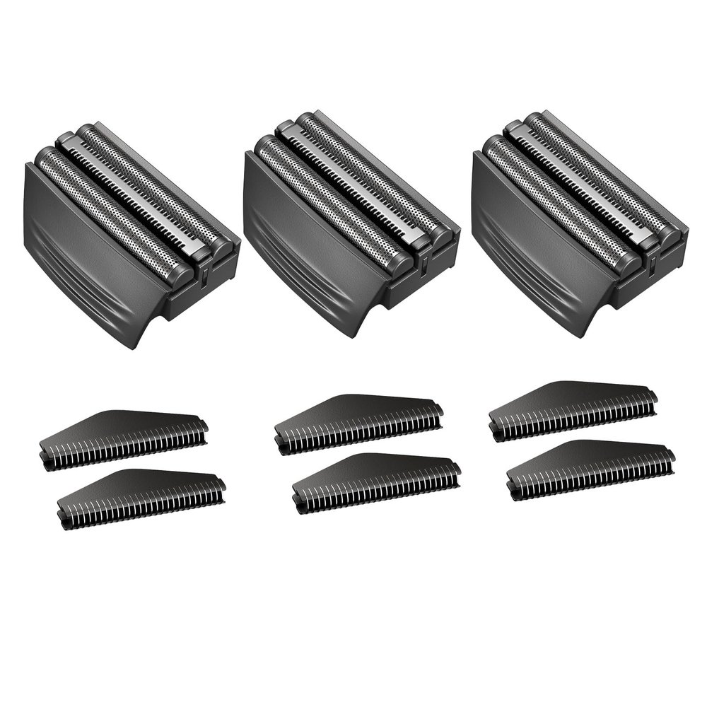 3PCS Shaver Replacment Heads Compatible with Remington SPF-300 Replacement Screen and Cutter for Foil Shavers F4900, F5800, F7800 Shavers
