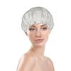 Bald Eagle Flag Print Shower Cap For Women,Reusable Bath Cap,Breathable Shower Caps,Bathing Shower Caps With Adjustable view 3