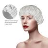 Bald Eagle Flag Print Shower Cap For Women,Reusable Bath Cap,Breathable Shower Caps,Bathing Shower Caps With Adjustable view 4