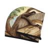 FHEBNDS Microfiber Hair Towel Cap Absorbent Hair Turban Towel Coral Velvet Hair Drying Towel Quick Dry Hair Wrap Cap with Button Sloth Family Bath Cap Hair Cap Gift for Women view 3