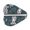 FHEBNDS Microfiber Hair Towel Cap Absorbent Hair Turban Towel Coral Velvet Hair Drying Towel Quick Dry Hair Wrap Cap with Button Lovely Koala Bath Cap Hair Cap Gift for Women view 2