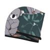 FHEBNDS Microfiber Hair Towel Cap Absorbent Hair Turban Towel Coral Velvet Hair Drying Towel Quick Dry Hair Wrap Cap with Button Lovely Koala Bath Cap Hair Cap Gift for Women view 3