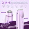 CheckSimple 2025 New Bikini Trimmer for Women,Dermave Bikini Shaver,2-in-1 Electric Razors for Women(Purple) view 4