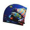 FHEBNDS Microfiber Hair Towel Cap Absorbent Hair Turban Towel Coral Velvet Hair Drying Towel Quick Dry Hair Wrap Cap with Button Sea Fishes Bath Cap Hair Cap Gift for Women view 3