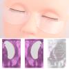 50 Pair V Shape Under Eye Gel Pads Hydrogel Eye Patches For Eyelash Extension, Lint Free Under Hydrogel Eye Mask Pads Lash Extension Supplies (Purple) view 3