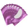 50 Pair V Shape Under Eye Gel Pads Hydrogel Eye Patches For Eyelash Extension, Lint Free Under Hydrogel Eye Mask Pads Lash Extension Supplies (Purple) view 4