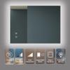 32x24 inch Bathroom Led Classy Vanity Mirror with High Lumen,Dimmable Touch,Wall Switch Control, Anti-Fog ,CRI 90 Adjustable 3000K-4500K-6000K ,IP54 Waterproof Energy saving Vertical & Horizontal view 3