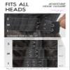 LUVME HAIR All-Day Comfort Real Glueless 7x6 HD Lace Wig 200% Density Hair PartingMax Lace Wigs Loose Body Wave Lace Front Wigs Human Hair Pre Cut Plucked Lace Frontal 20 Inches Natural Black Color view 3