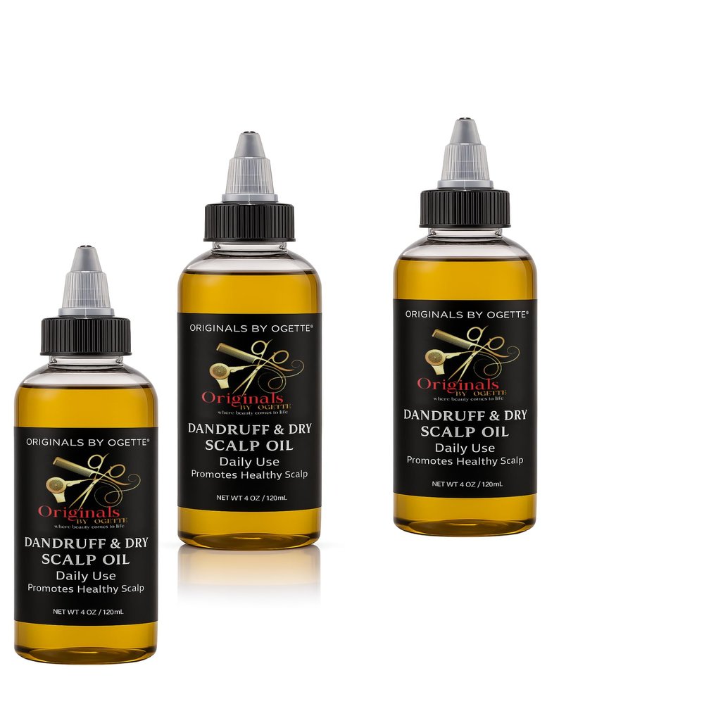 DANRUFF AND DRY SCALP OIL (3 bottle)