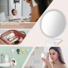 20x Magnifying Handheld Mirror Double Sided, Magnifying Mirror with Light and Adjustable Brightness, Hanging and Handheld Mirror with Handle, Travel Makeup Mirror with 10X Vanity Mirror for Women view 4
